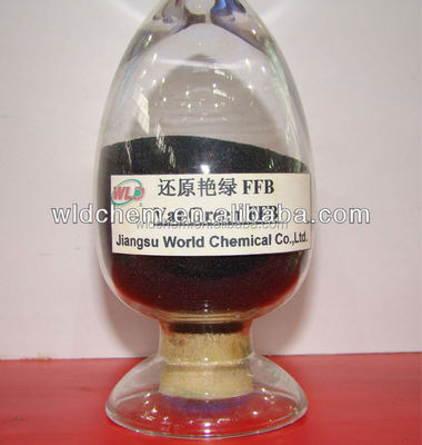 Indanthrene Dye Brilliant Green FFB with 30 G/L Dyeing Depth and 4-5 Intense Hypochlorite Mercerize for Textile Dyestuffs