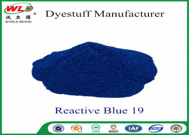 Le colorant favorable à l'environnement saupoudrent Brill réactif WRE bleu C je 19 bleus 100% forces